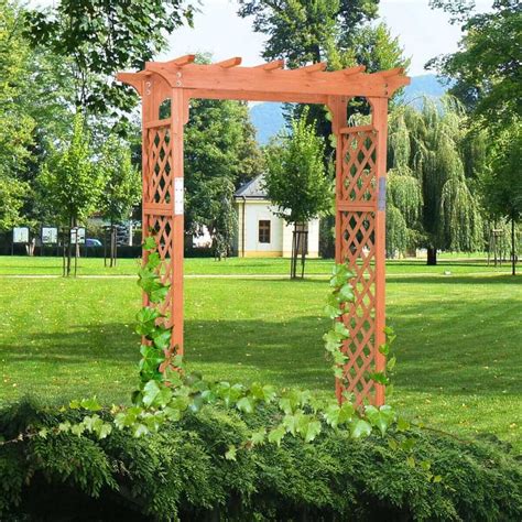 Small Garden Arch Trellis Garden Design