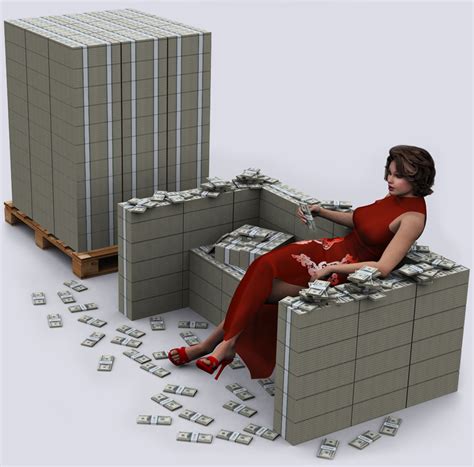 Us Debt Visualized Stacked In 100 Dollar Bills At 20 Trillion Usd