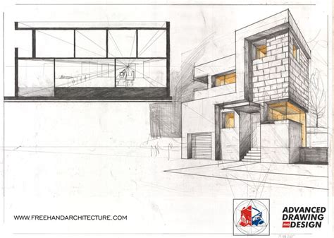 Pin By Freehand Architecture On Beginner Drawings Drawing For