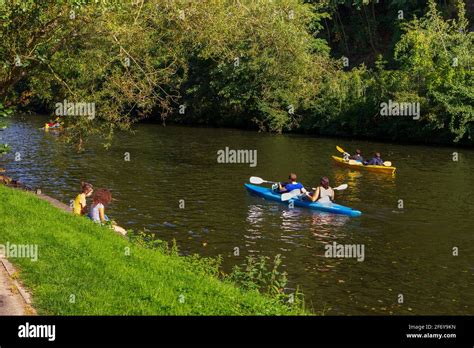 Kayak Kayakers Kayaking Paddle Hi Res Stock Photography And Images Alamy