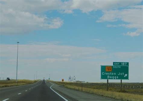 Wyoming Aaroads Interstate 80 Westbound Sweetwater