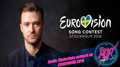 Justin Timberlake En Eurovision 2016 Últimas Euronews Youtube