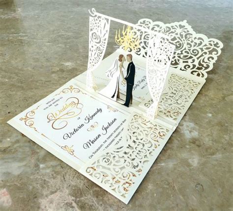 10 Desain Undangan Pernikahan Unik Dibuang Sayang Wedding Market