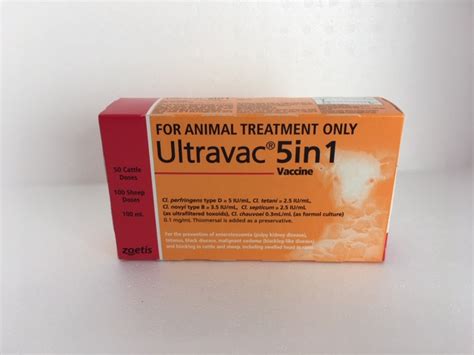 Maybe you would like to learn more about one of these? Ultravac 5 in 1 Vaccine 100 mL - Country Vet