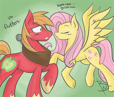 Mlp Shipping Is Magic Fluttershy And Big Macintosh By Blackswhites On Deviantart