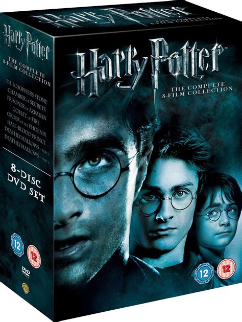 Harry Potter Complete 8 Film Collection Dvd 2001 Uk