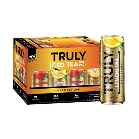 Truly Hard Seltzer Iced Tea Mix Pack 12 Pack Juicefly