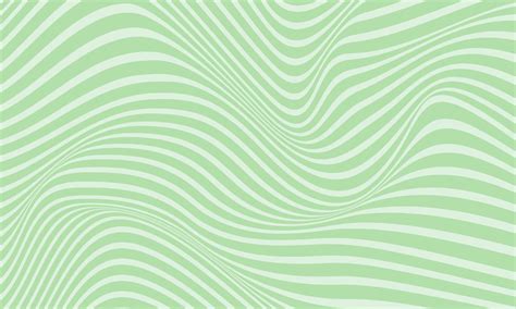 Abstract Green Stripe Background With Wavy Lines Pattern 4653974