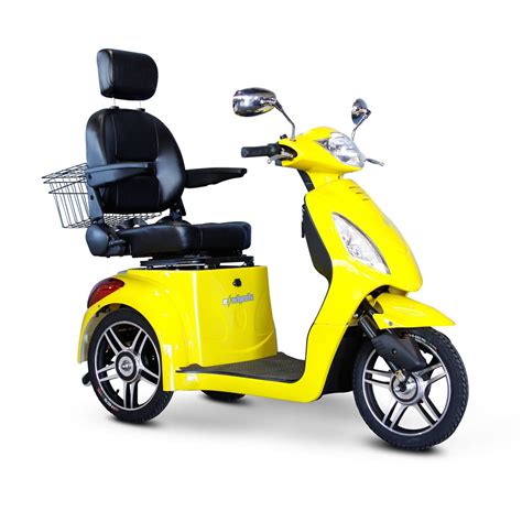 E Wheels Ew 36 3 Wheel Electric Senior Mobility Scooter Yellow