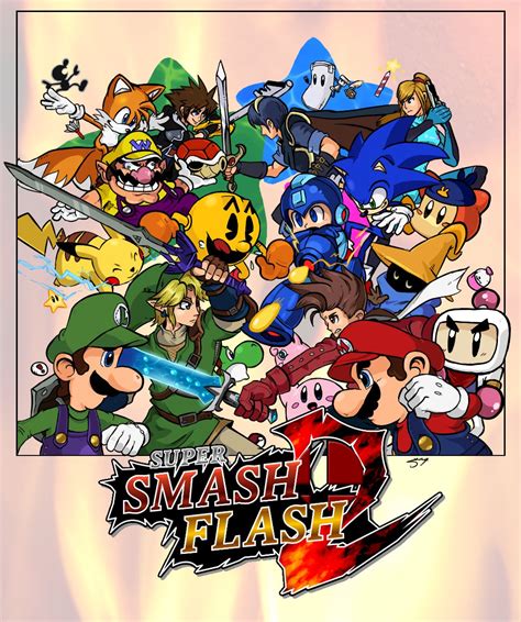 Image Super Smash Flash 2 Beta Poster Mcleodgaming Wiki