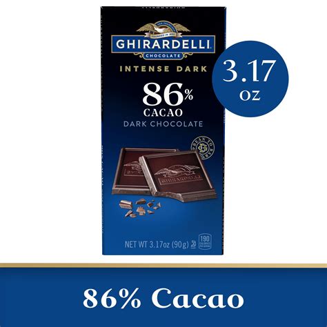 Buy Ghirardelli Intense Dark Chocolate Bar 86 Cacao 317 Oz Bar