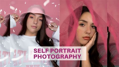 How I Take Photos Of Myself Set Up Self Portrait Photography Youtube