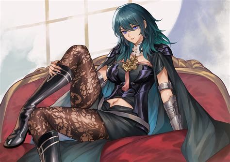 30 pretty blue hairstyles for women. aqua hair blue eyes boots byleth (female) cape fire emblem ...