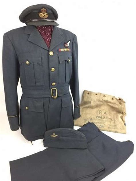 Original Ww2 Raf Bomber Command Uniform Grouping