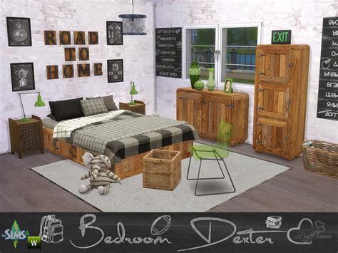 Bedroom Dexter By Buffsumm Sims 4 Bedroom