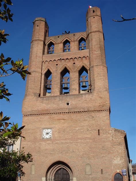 Filefrance Villefranche De Lauragais Clocher Mur Wikimedia Commons