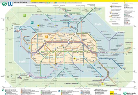 Berlin Metro Map Map Metro Berlin Germany