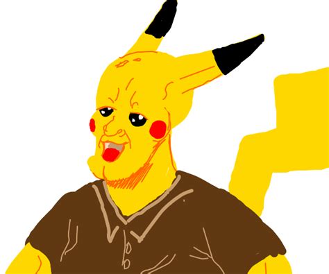 Pikachu As A Person Drawception