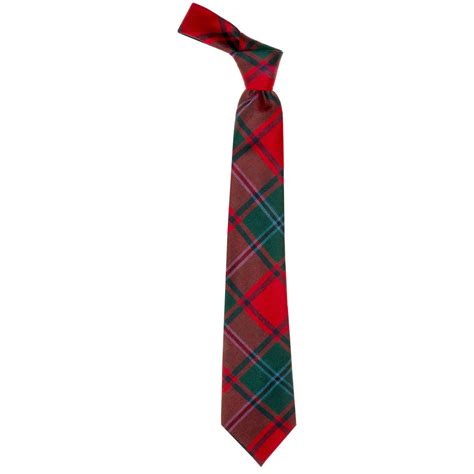 Macphail Red Modern Tartan Tie Lochcarron Of Scotland