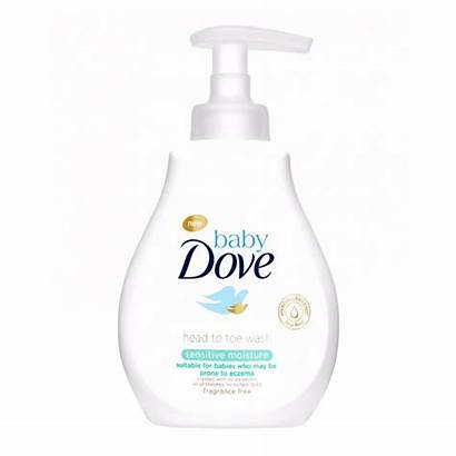 Dove Sensitive Wash Toe Head Moisture 200ml