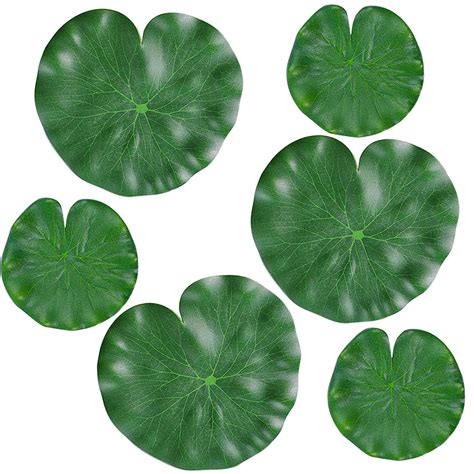 Buy Floating Lily Pads For Ponds Pcs Realistic Lily Pads Leaves