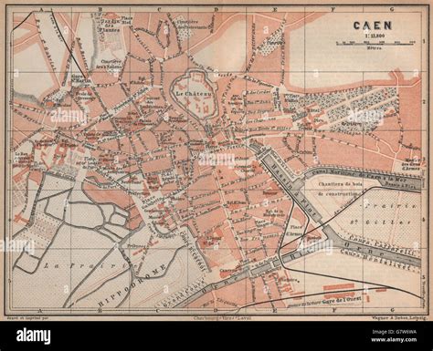 Caen France Map Hi Res Stock Photography And Images Alamy