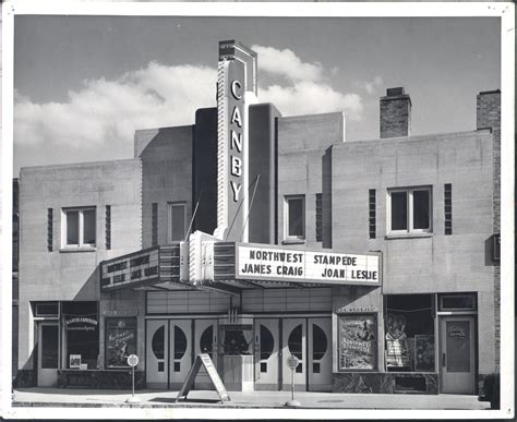 The Theater in 1940 - Canby Classic Cinema