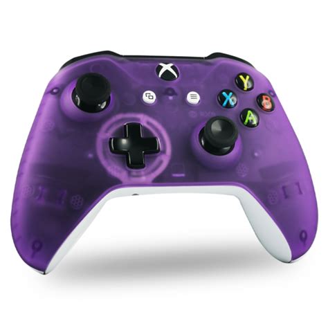Coque Xbox One Custom Transparent Violet Draw My Pad