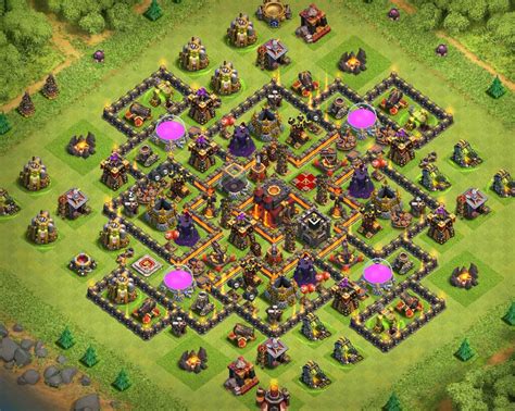 Clash Of Clans Th10 Base - Only Best 20+ TH10 Base Designs | War, Farming and Trophy Layouts