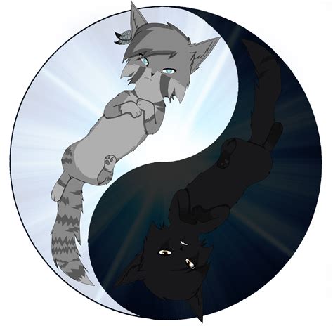 Jayfeather Breezepelt Ying And Yang By Taigafrost On Deviantart