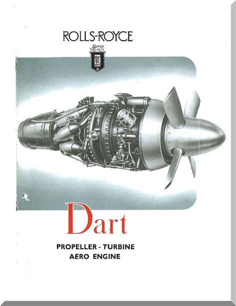 Rolls Royce Dart Aircraft Engine Brochure Manual Aircraft Reports