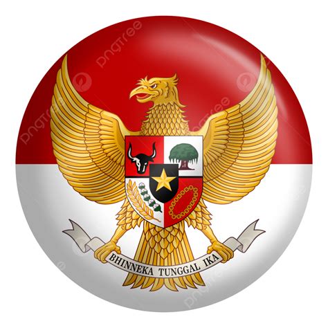 Lambang Negara Indonesia Burung Rajawali Pancasila Uud 1945 Png