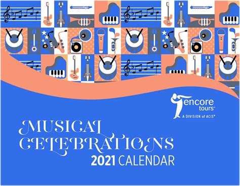 Musical Celebrations 2021 Calendar