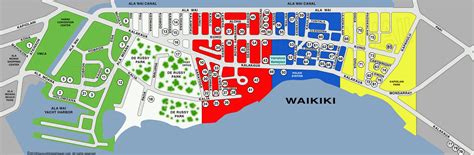 Waikiki Map With Hotels And Condos From 75 808394 2112