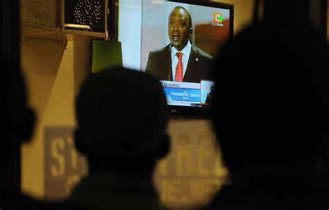 Peaceful Polls Promised In Kenyas First Televised Presidential Debate