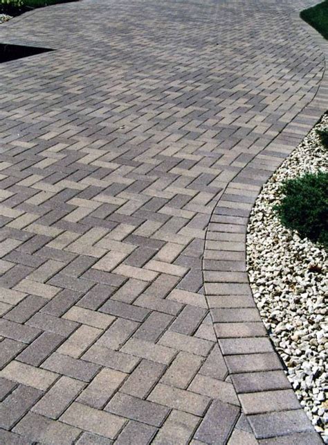 Brickstone Driveway With Soldier Course