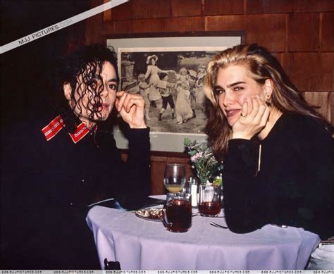 Michael Jackson Michael And Brooke Shields Dinner Brooke Shields The