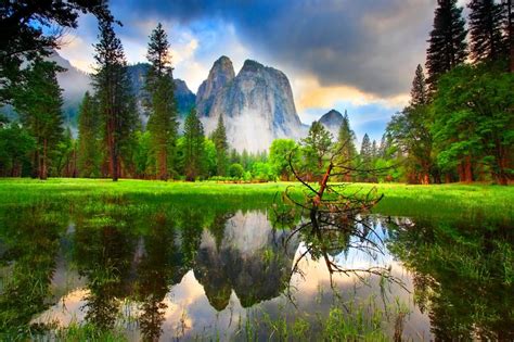Yosemite National Park Etats Unis Randonnée En Californie