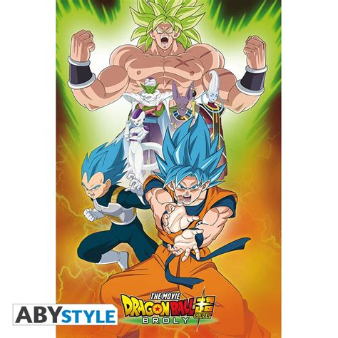 3cm thank you for watching. DRAGON BALL SUPER BROLY Poster Groupe (91,5 x 61 cm ...