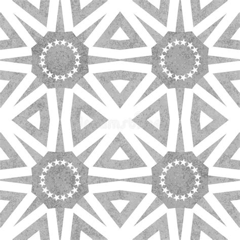 Gray Burst Abstract Geometric Seamless Textured Pattern Background