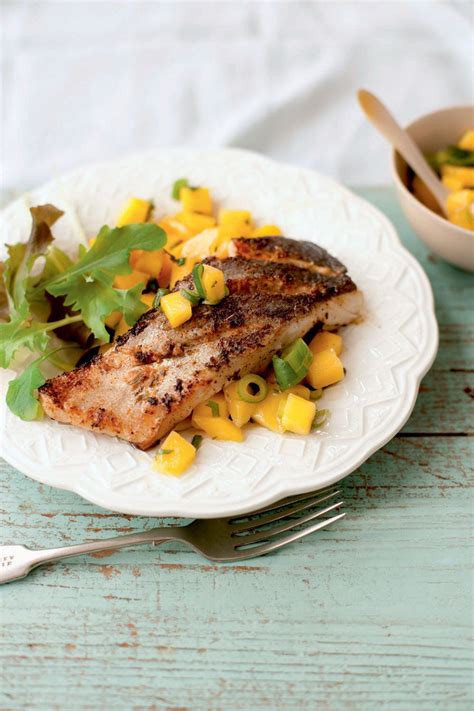 Didn't have all the ingredients but it didn't matter. Blackened fish with mango salsa | Recipe | Fish recipes healthy, Recipes, Jamaican recipes