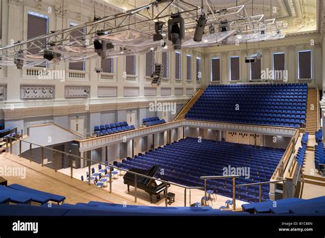 Birmingham Town Hall Concert Hall Bâtiment Classé Grade 1 Photo Stock