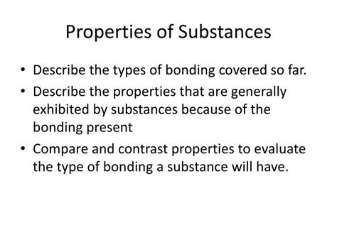 Ppt Properties Of Substances Powerpoint Presentation Free Download