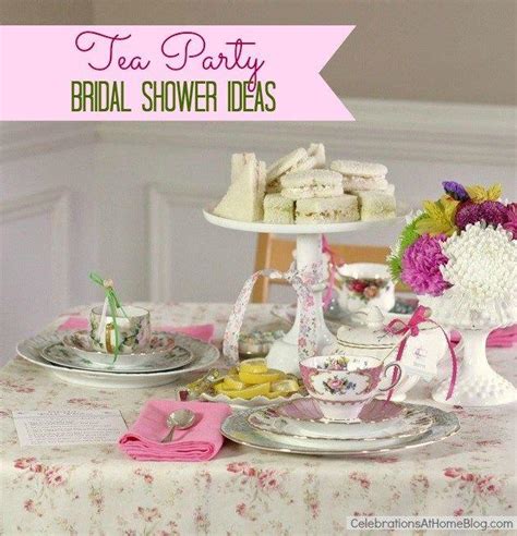 Wedding Theme Tea Party Bridal Shower Ideas 2367893 Weddbook