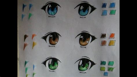 How To Draw Manga Eyes Como Hacer Y Dibujar Ojos Anime Gaspher