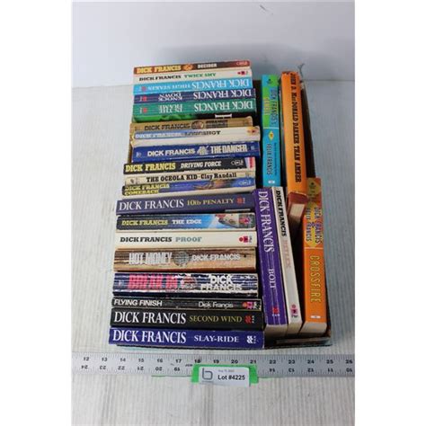 assorted dick francis books