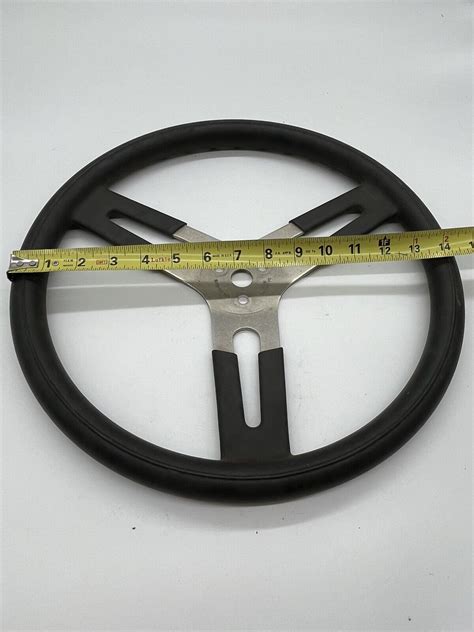 Sweet Vintage Aluminum Steering Wheel Ebay