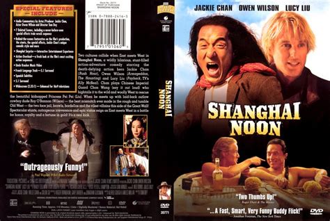 Shanghai Noon Movie Dvd Scanned Covers 211shanghai Noon Dvd Covers