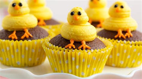 Easter Chicks Cupcakes Recipe Tastes Of Lizzy T