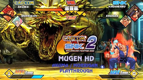Capcom Vs Snk 2 Mugen Hd 2021 Screenpack Compiled By Mazemerald